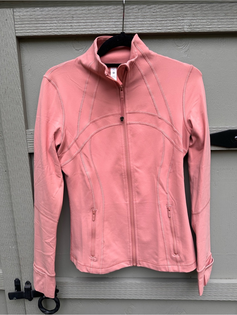 lululemon athletica Define Luon Dusty Rose Full-Zip Utility Jacket